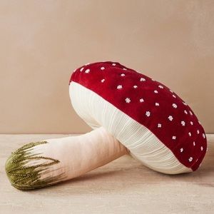 John Derian Mushroom Pillow ๐
